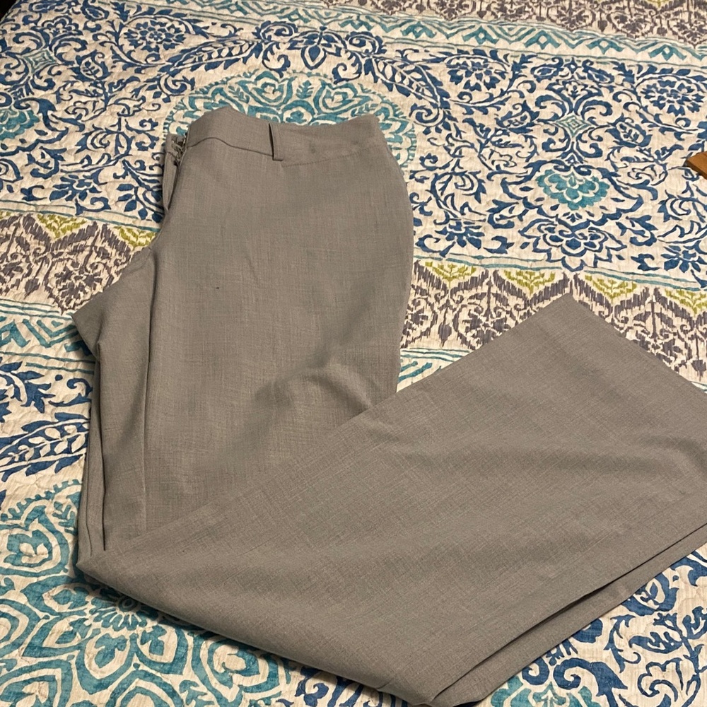 Worthington Women's Gray Boot Cut Pants